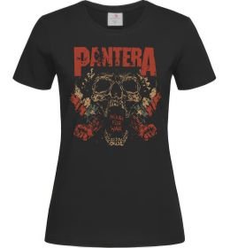Женская футболка Pantera mouth for war