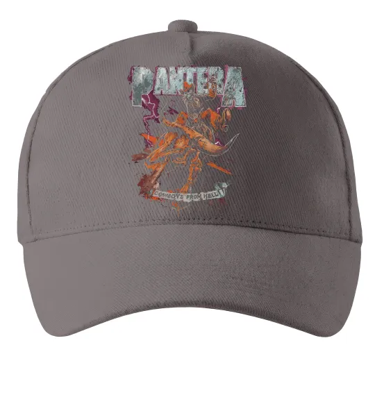 Кепка Pantera Cowboys from hell Сірий фото