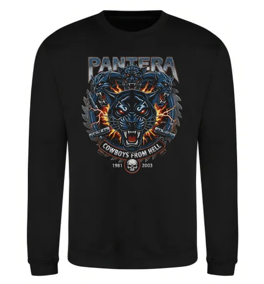 Свитшот Pantera 1981-2003 Черный фото