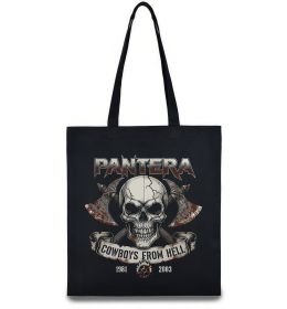 Эко-сумка Pantera Cowboys from hell skull