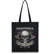 Эко-сумка Pantera Cowboys from hell skull Черный фото