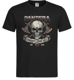 Мужская футболка Pantera Cowboys from hell skull Мужская футболка Pantera Cowboys from hell skull