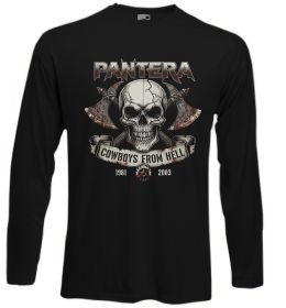 Лонгслів Pantera Cowboys from hell skull