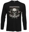 Лонгслив Pantera Cowboys from hell skull Черный фото