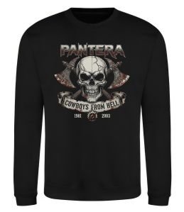 Свитшот Pantera Cowboys from hell skull