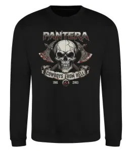 Свитшот Pantera Cowboys from hell skull Черный фото
