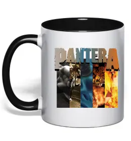 Чашка с цветной ручкой