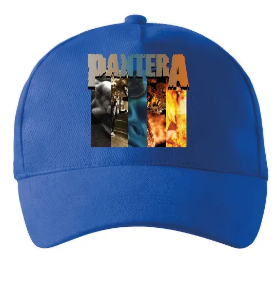 Кепка Pantera альбоми Ярко-синий фото