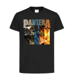 Детская футболка Pantera альбоми Черный фото