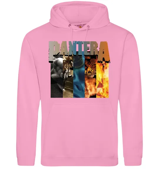 Жіноча толстовка (худі) Pantera альбоми Рожевий фото