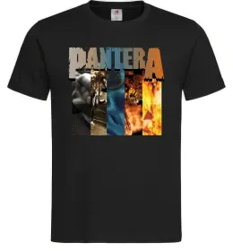 Мужская футболка Pantera альбоми Черный фото