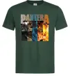Мужская футболка Pantera альбоми Темно-зеленый фото