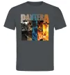 Мужская футболка Pantera альбоми Графит фото