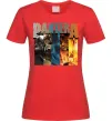 Женская футболка Pantera альбоми Красный фото
