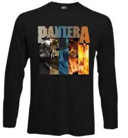 Лонгслив Pantera альбоми Черный фото