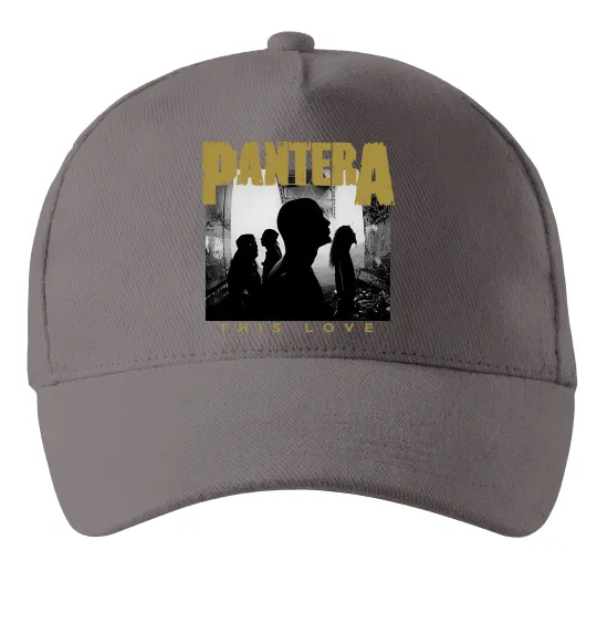 Кепка Pantera This love Серый фото