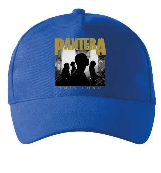 Кепка Pantera This love Яскраво-синій фото