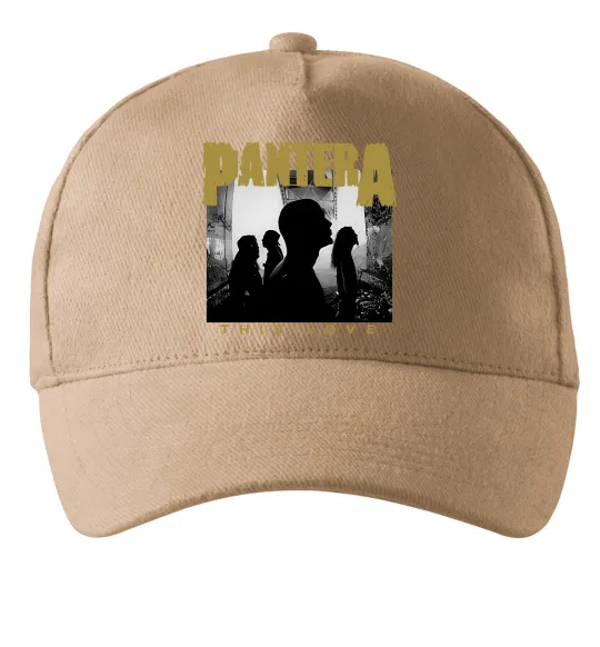 Кепка Pantera This love Пісочний фото