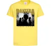 Детская футболка Pantera This love Лимонный фото