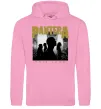 Мужская толстовка (худи) Pantera This love Розовый фото