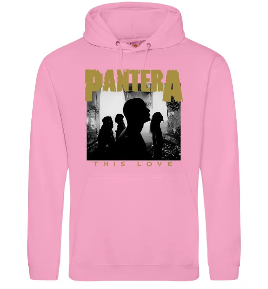 Жіноча толстовка (худі) Pantera This love Рожевий фото