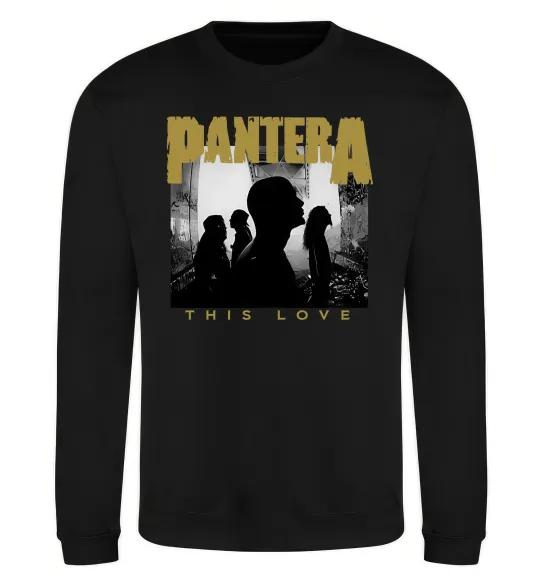 Свитшот Pantera This love Черный фото