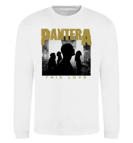 Свитшот Pantera This love Белый фото