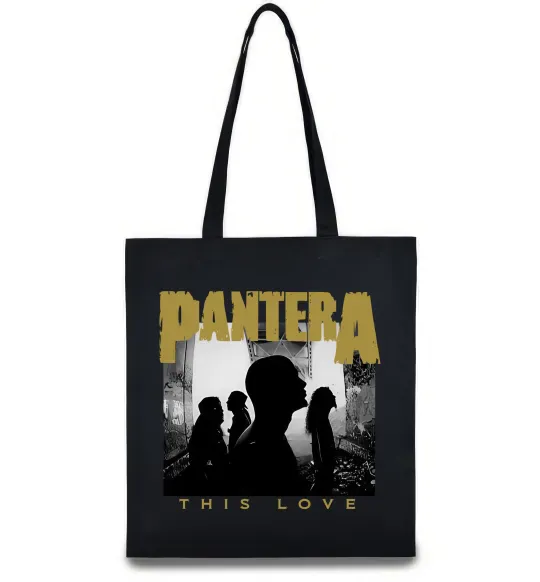 Эко-сумка Pantera This love Черный фото