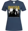 Женская футболка Pantera This love Темно-синий фото