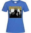 Женская футболка Pantera This love Ярко-синий фото