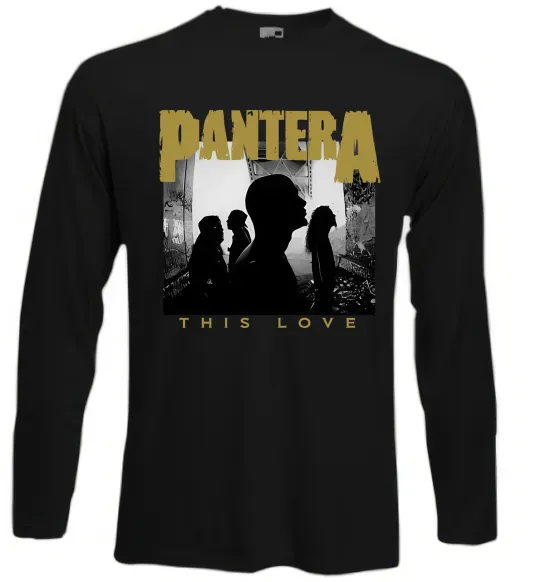 Лонгслів Pantera This love Чорний фото