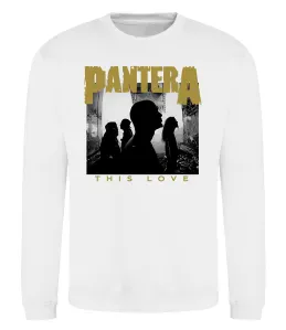 Свитшот Pantera This love Белый фото
