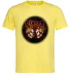 Мужская футболка Пантера черепи Лимонный фото