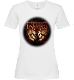 Женская футболка Пантера черепи