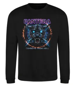 Свитшот Cowboys from hell Pantera Черный фото