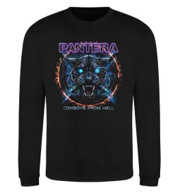 Свитшот Cowboys from hell Pantera Черный фото