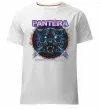 Мужская премиум футболка Cowboys from hell Pantera Белый фото