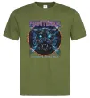 Мужская футболка Cowboys from hell Pantera Оливковый фото