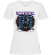 Женская футболка Cowboys from hell Pantera Белый фото