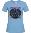 Женская футболка Cowboys from hell Pantera Голубой фото