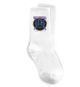Носки Cowboys from hell Pantera Белый фото