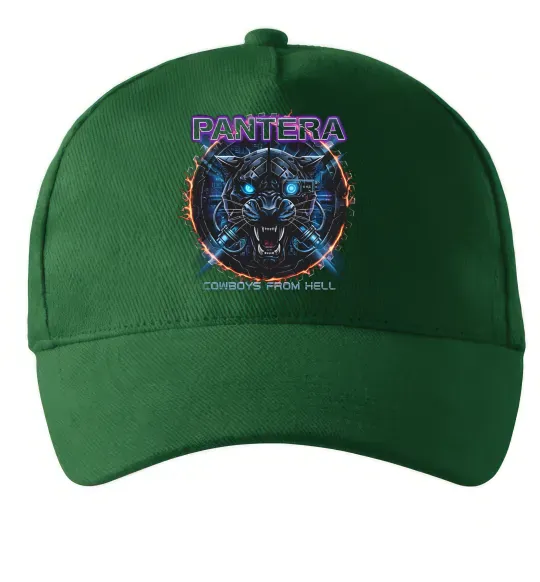 Кепка Cowboys from hell Pantera Темно-зеленый фото