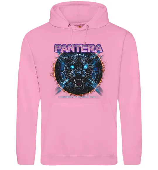 Жіноча толстовка (худі) Cowboys from hell Pantera Рожевий фото