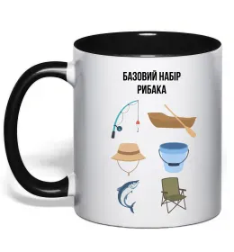 Чашка с цветной ручкой