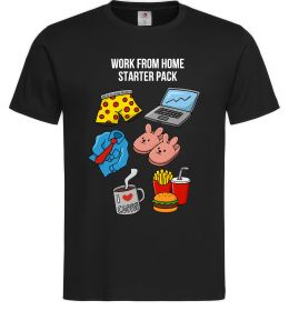 Чоловіча футболка Work from home starter pack