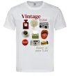 Чоловіча футболка Vintage vibe Білий фото