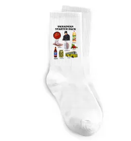 Носки Ukrainian starter pack Белый фото