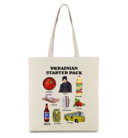 Эко-сумка Ukrainian starter pack