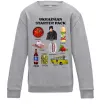 Дитячий світшот Ukrainian starter pack Сірий меланж фото