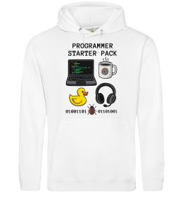 Мужская толстовка (худи) Programmer starter pack Мужская толстовка (худи) Programmer starter pack